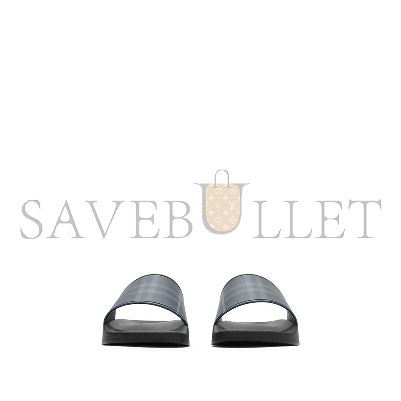 Bv*b*rry furley check slide sandals